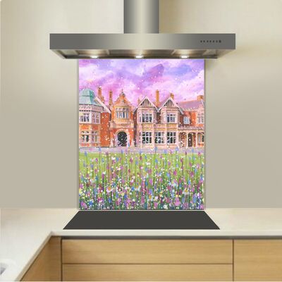 Art - Glass Kitchen Splashback - Bletchley Park