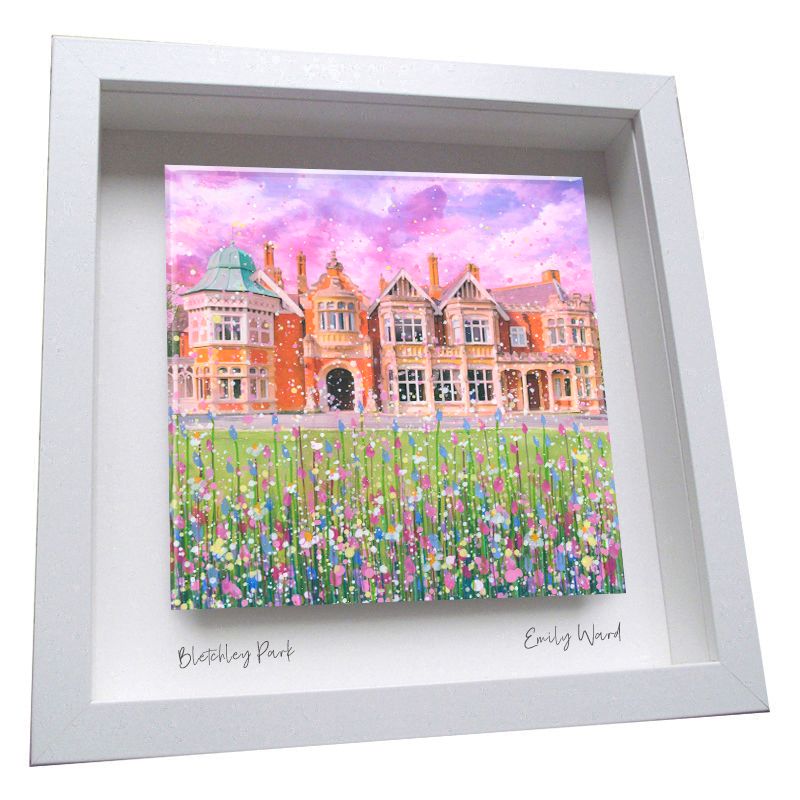 Bletchley Park Framed Ceramic Tile