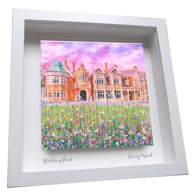 Bletchley Park Framed Ceramic Tile