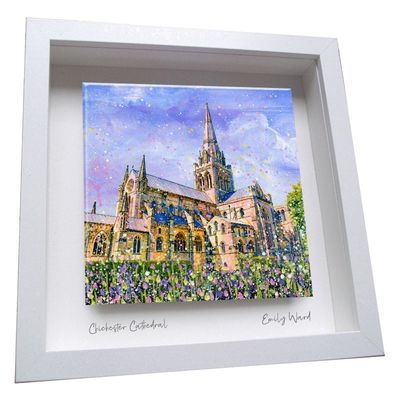 Chichester Cathedral Framed Ceramic Tile