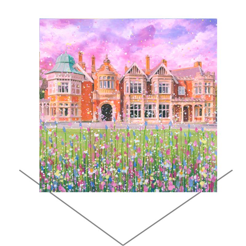 Bletchley Park Greeting Card Bletchley Park Greeting Card