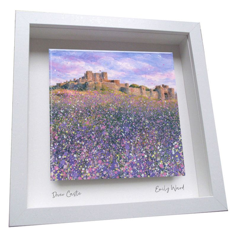 Dover Castle Framed Ceramic Tile