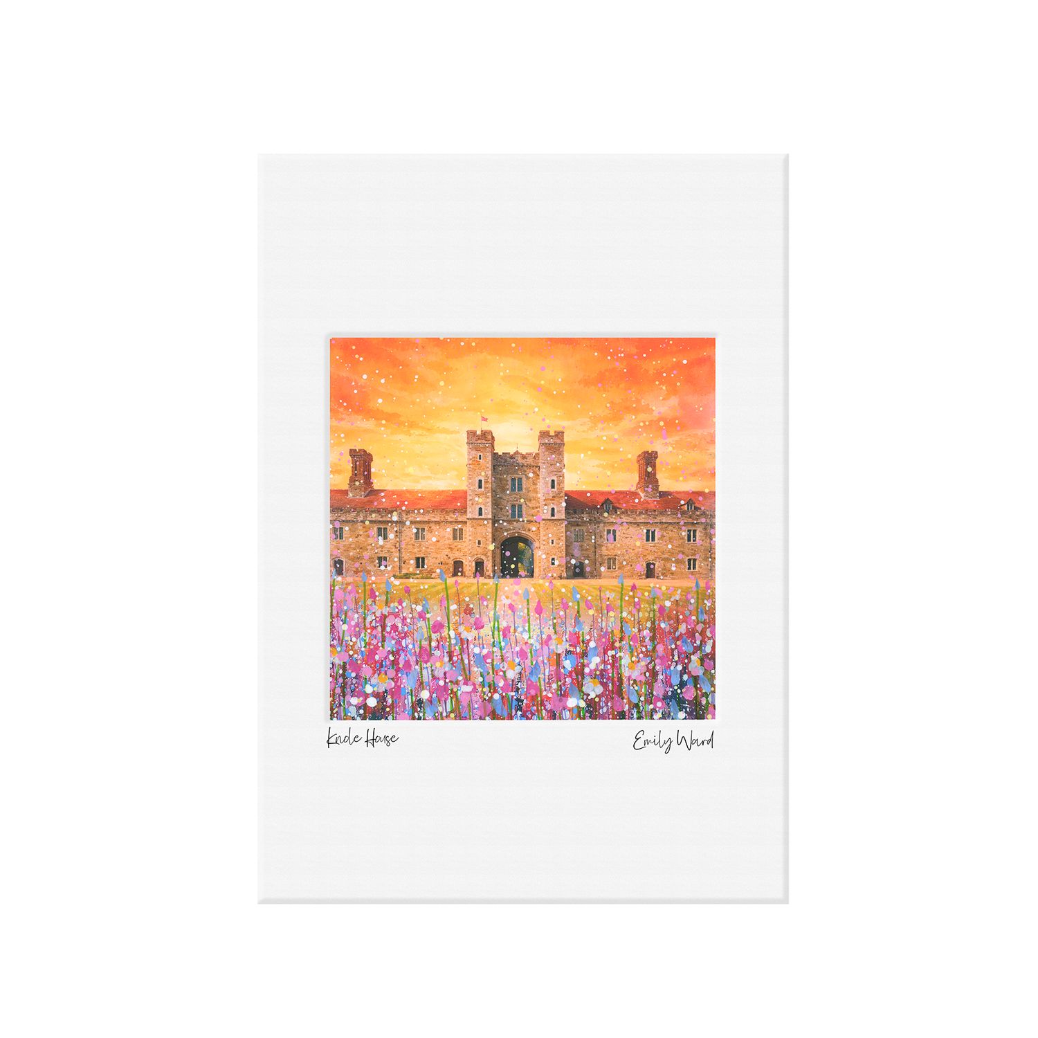 Knole House Open Edition Print A4 Knole House Open Edition Print A4