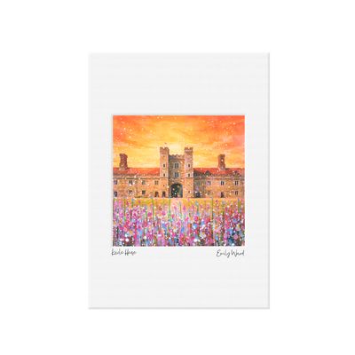 Knole House Open Edition Print A4 Knole House Open Edition Print A4