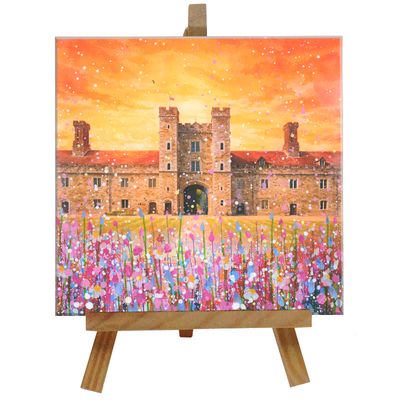 Knole House Tile with Easel Knole House Tile with Easel