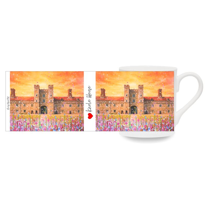 Knole House Bone China Cup