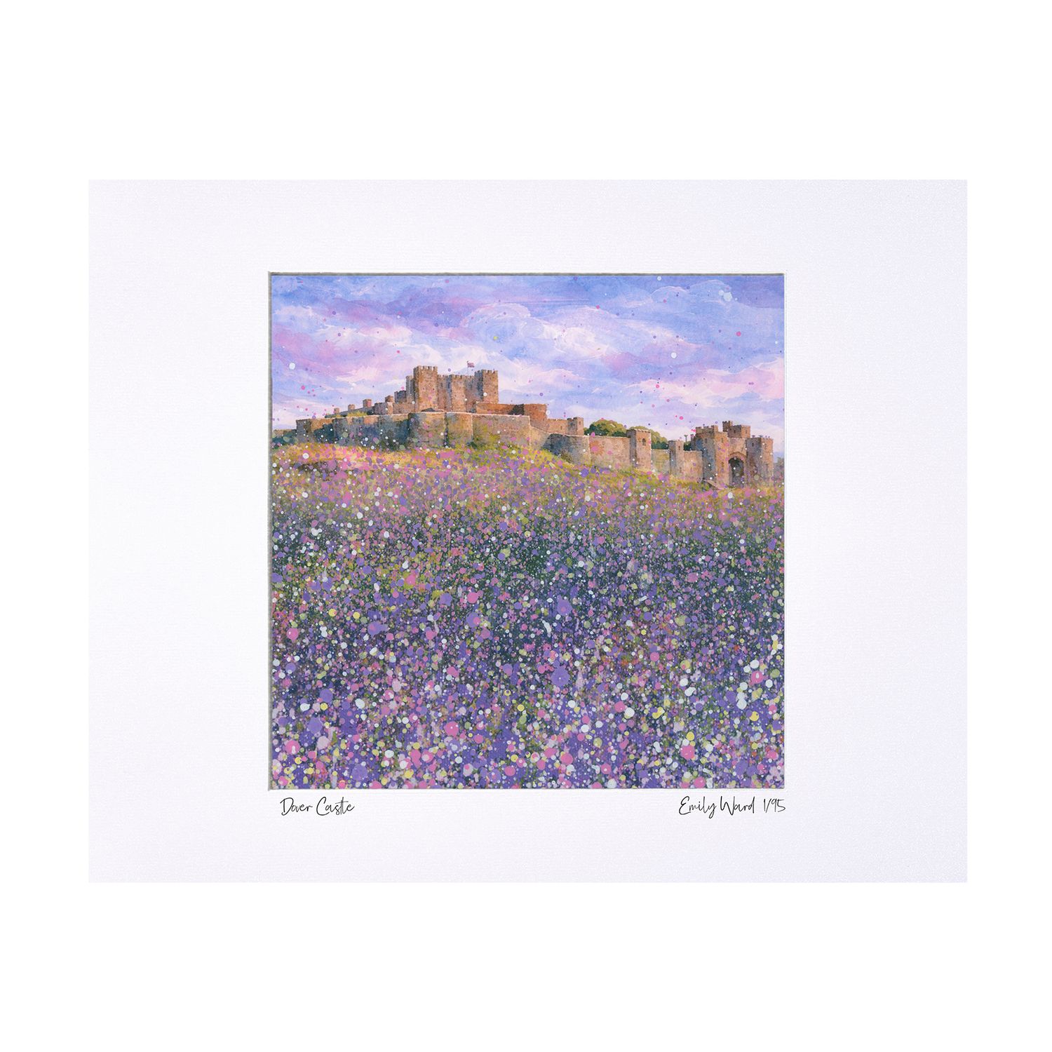 Dover Castle Limited Edition Print Dover Castle Limited Edition Print