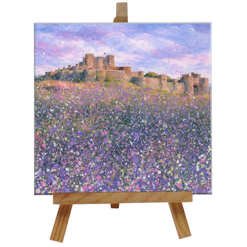 Dover Castle Tile with Easel