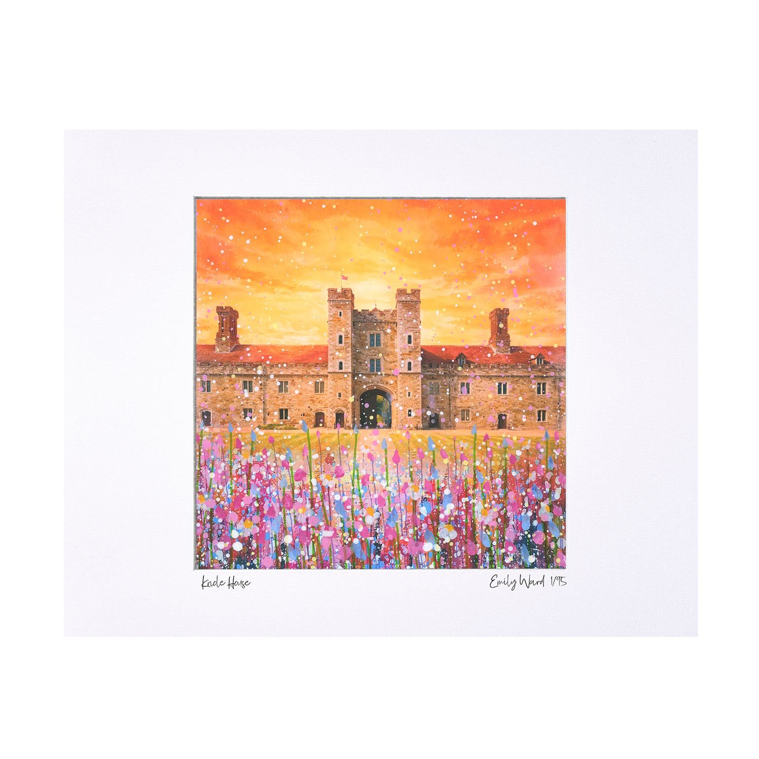 Knole House Limited Edition Print Knole House Limited Edition Print
