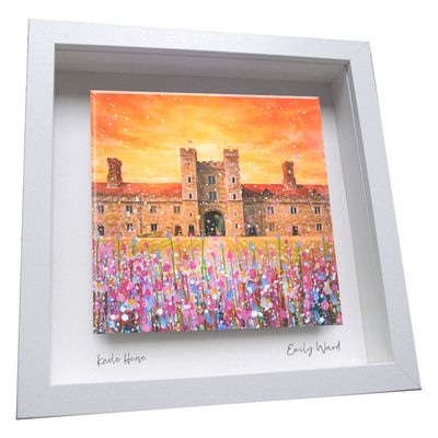 Knole House Framed Ceramic Tile