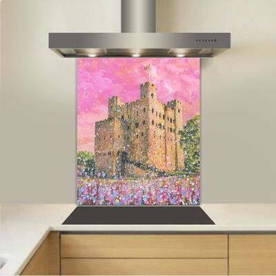 Art - Glass Kitchen Splashback - Rochester Castle Art - Glass Kitchen Splashback - Rochester Castle