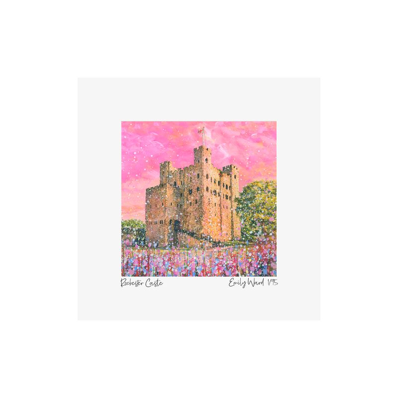 Rochester Castle Square Open Edition Print