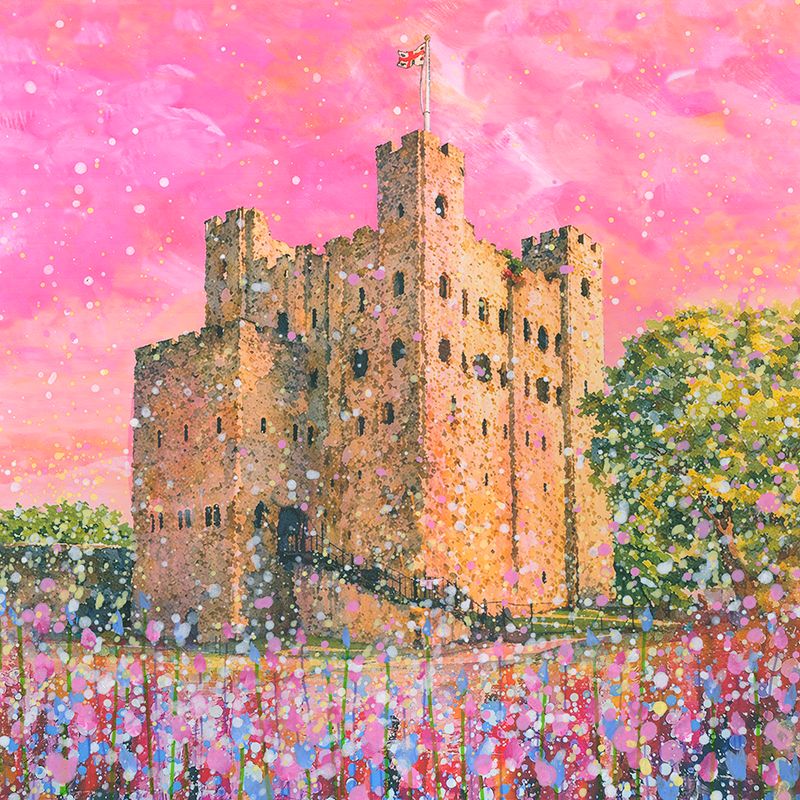 Rochester Castle Canvas Print Rochester Castle Canvas Print