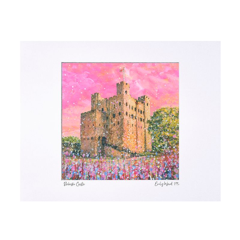 Rochester Castle Limited Edition Print