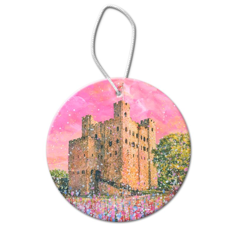 Rochester Castle Pendant Decoration