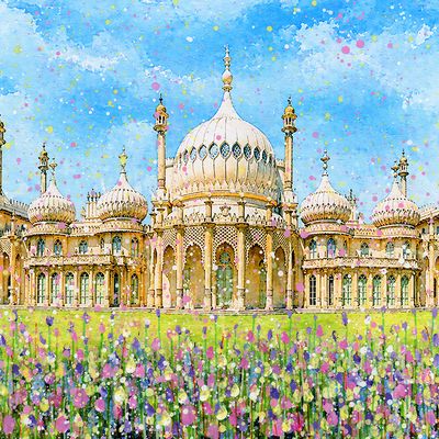 Royal Pavilion, Brighton Canvas Print