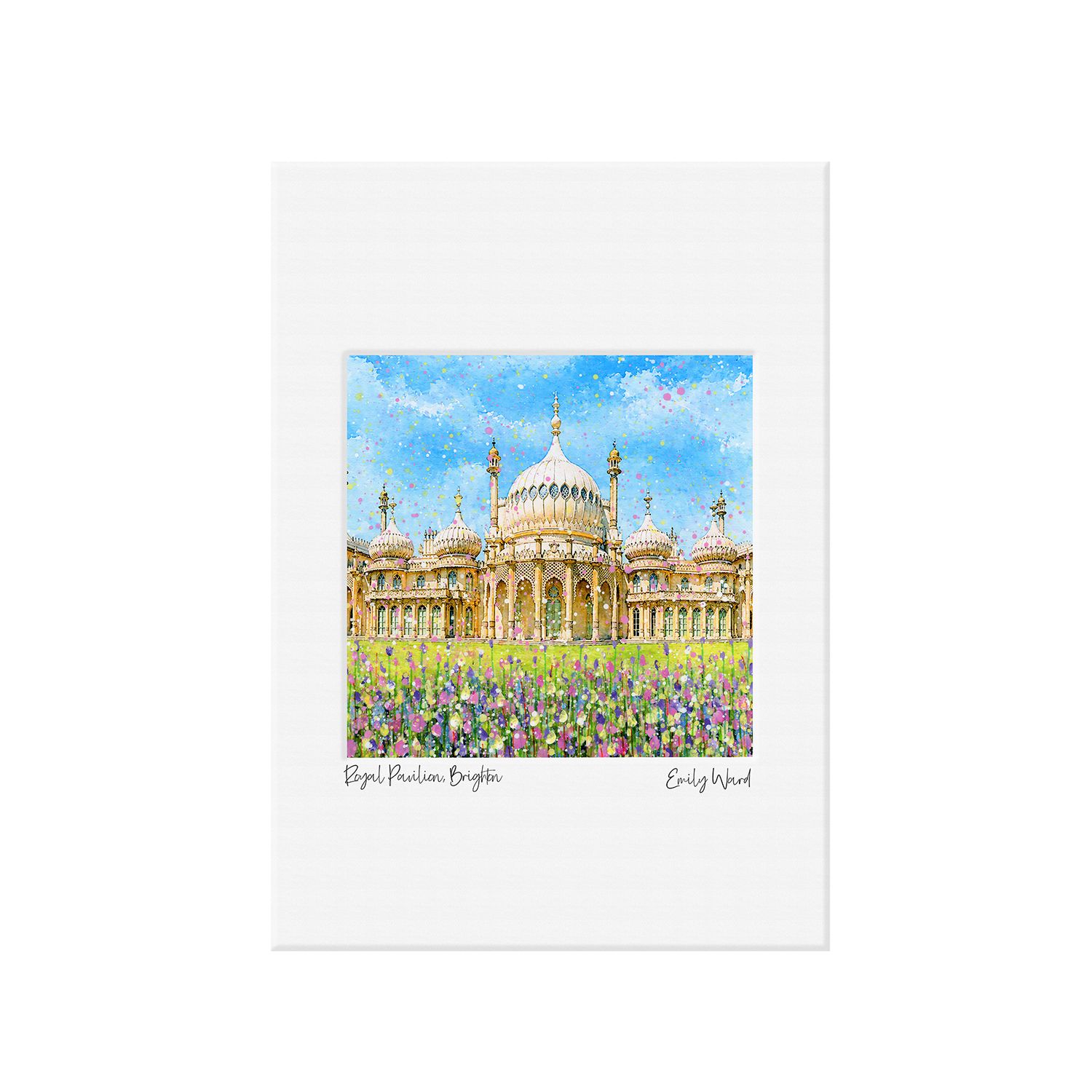 Royal Pavilion, Brighton Open Edition Print A4 Royal Pavilion, Brighton Open Edition Print A4