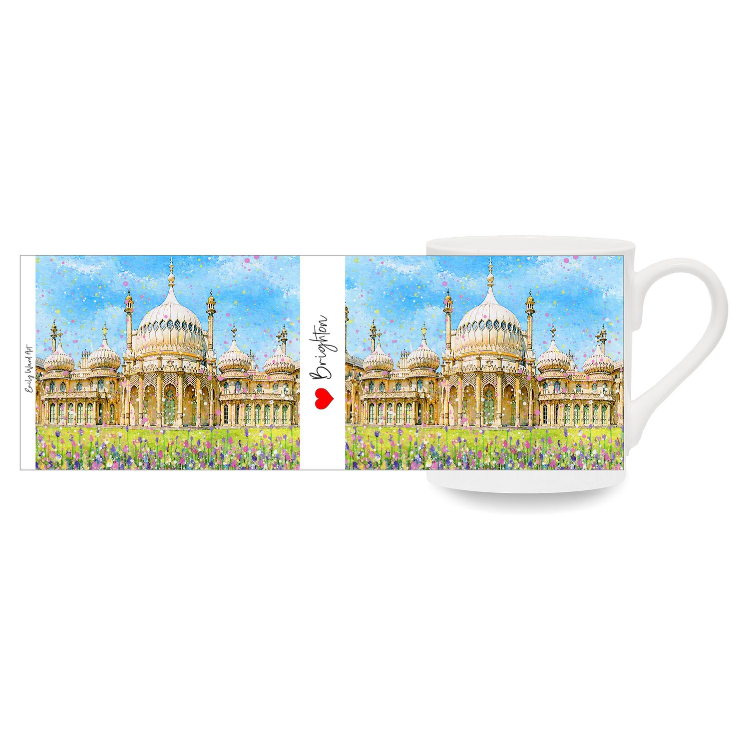 Royal Pavilion, Brighton Bone China Cup Royal Pavilion, Brighton Bone China Cup