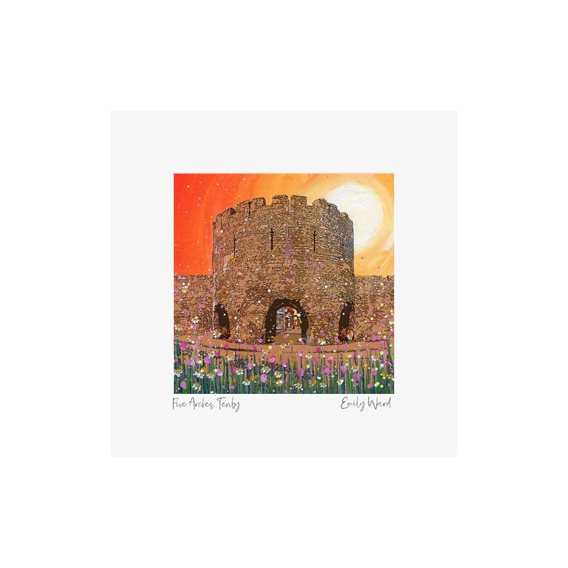 Five Arches, Tenby Square Open Edition Print Five Arches, Tenby Square Open Edition Print