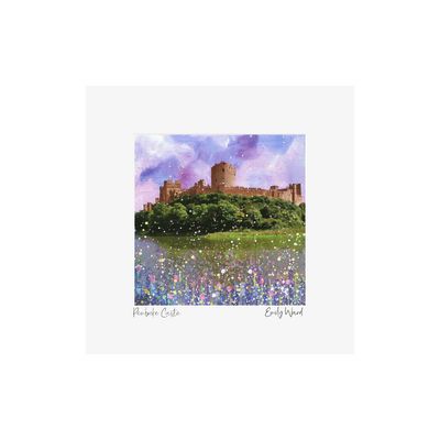 Pembroke Castle Square Open Edition Print Pembroke Castle Square Open Edition Print