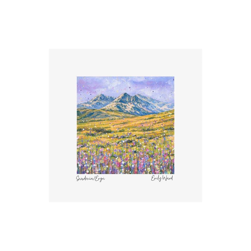 Snowdonia/ Eryri Square Open Edition Print Snowdonia/ Eryri Square Open Edition Print