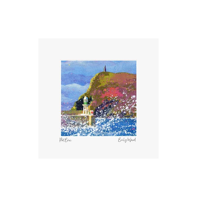 Port Erin Square Open Edition Print Port Erin Square Open Edition Print