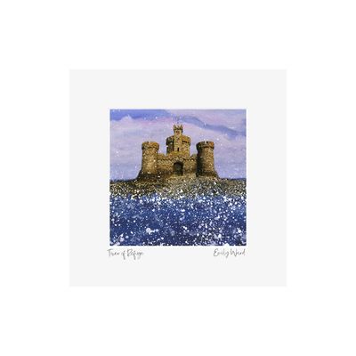 Tower of Refuge Square Open Edition Print Tower of Refuge Square Open Edition Print