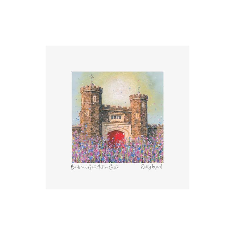 Barbican Gates, Antrim Castle Square Open Edition Print