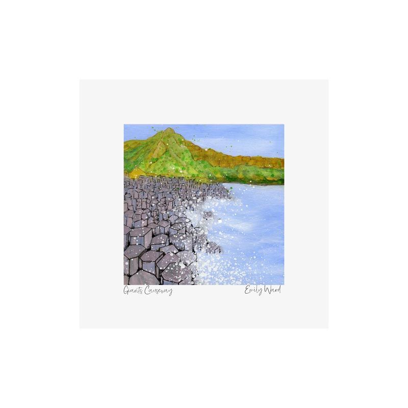 Giant's Causeway Square Open Edition Print Giant's Causeway Square Open Edition Print