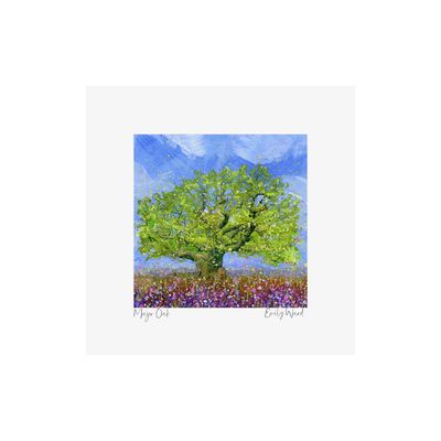 Major Oak, Sherwood Forrest Square Open Edition Print