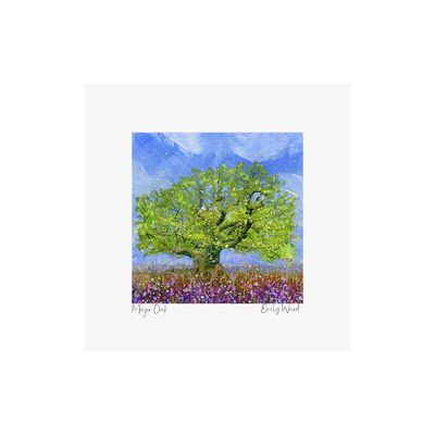 Major Oak, Sherwood Forrest Square Open Edition Print