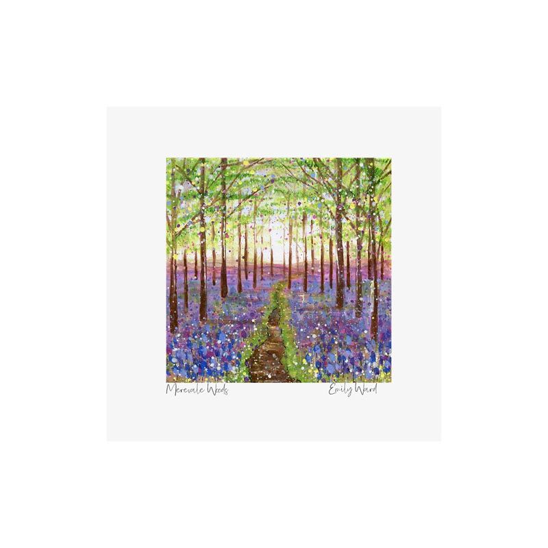 Merevale Woods Square Open Edition Print Merevale Woods Square Open Edition Print