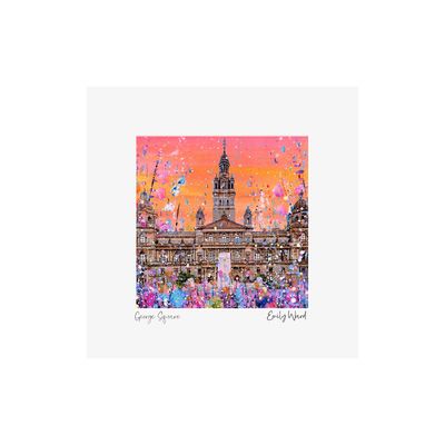 George Square Square Open Edition Print George Square Square Open Edition Print