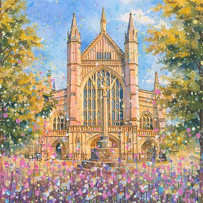 Winchester Cathedral Canvas Print
