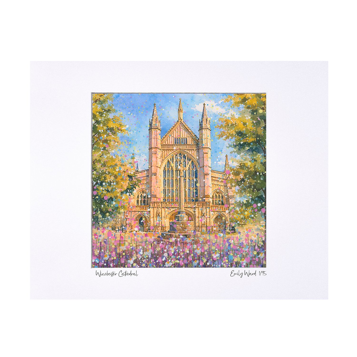 Winchester Cathedral Limited Edition Print