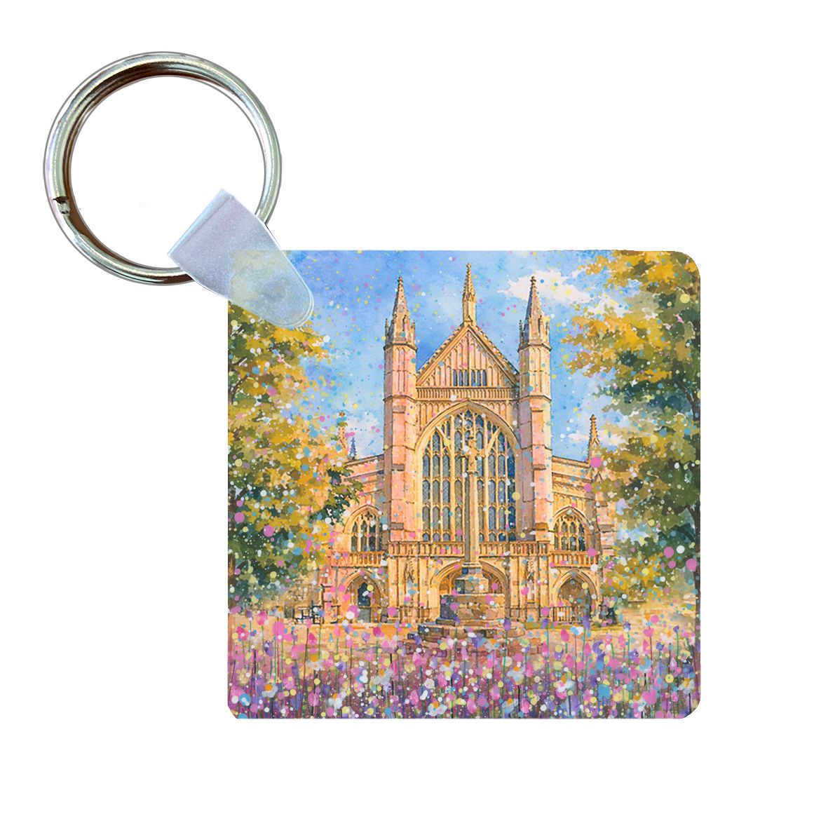 Winchester Cathedral Keyring