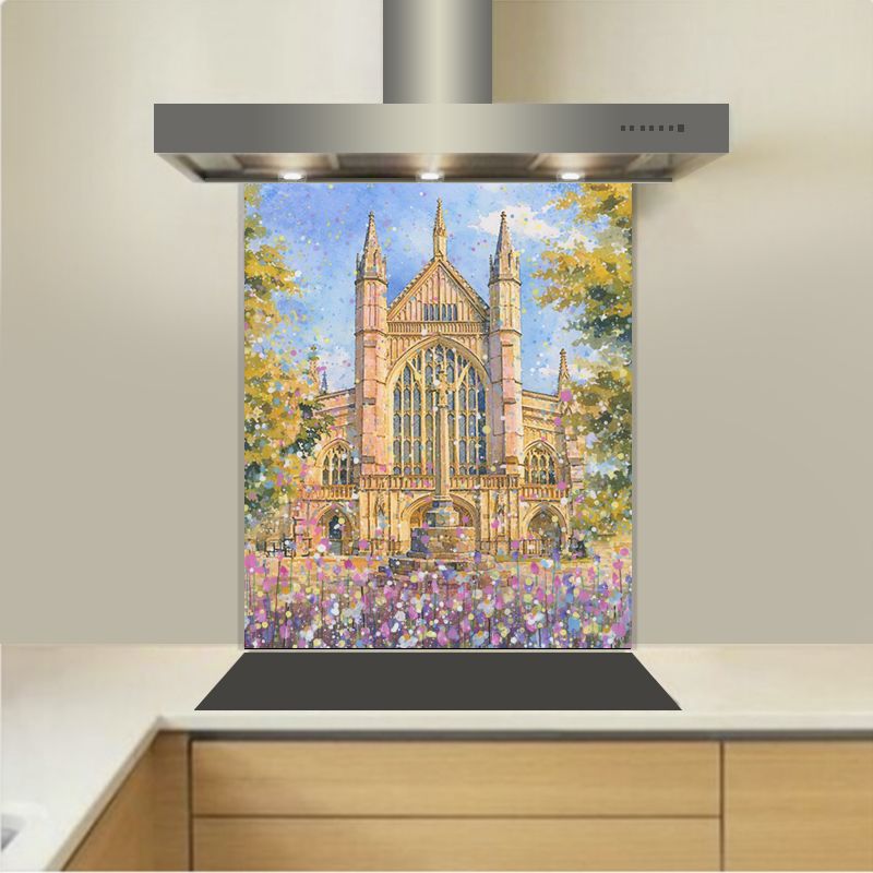 Art - Glass Kitchen Splashback - Winchester Cathedral