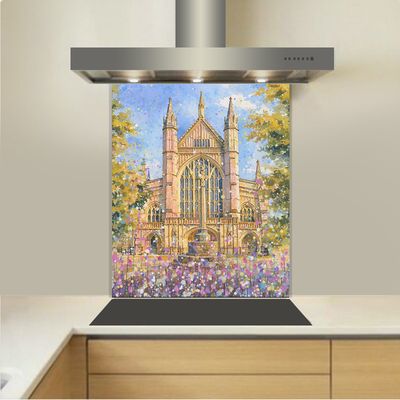 Art - Glass Kitchen Splashback - Winchester Cathedral