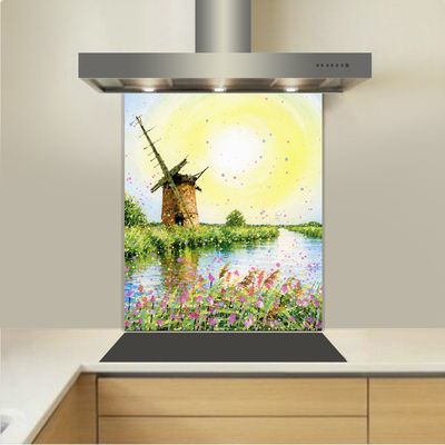 Art - Glass Kitchen Splashback - Broads National Park Art - Glass Kitchen Splashback - Broads National Park