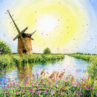 Broads National Park Canvas Print Broads National Park Canvas Print