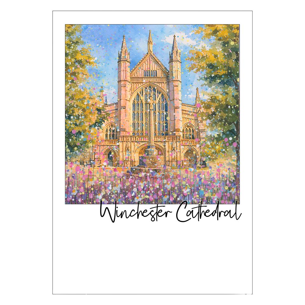 Winchester Cathedral Postcard
