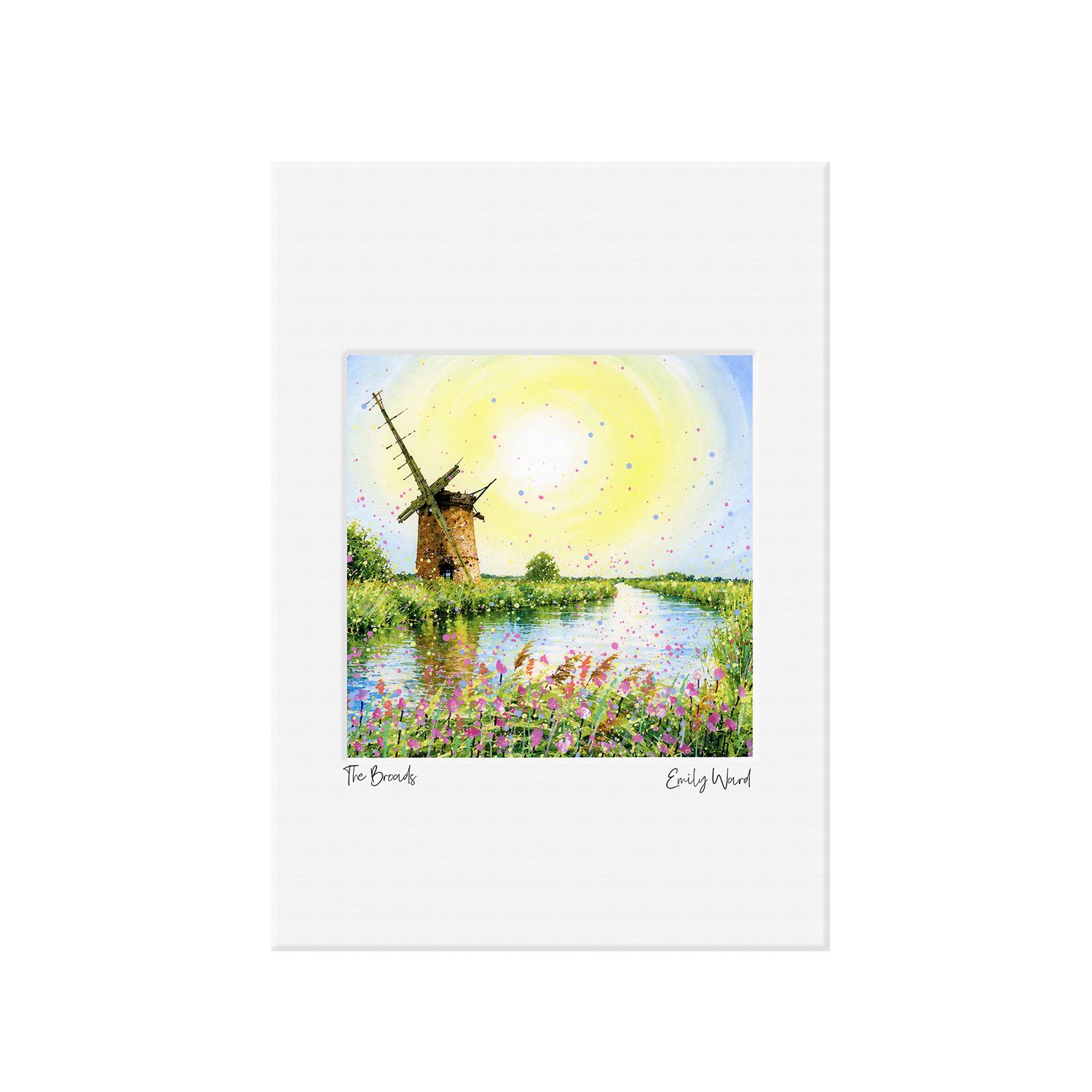 Broads National Park Open Edition Print A4 Broads National Park Open Edition Print A4
