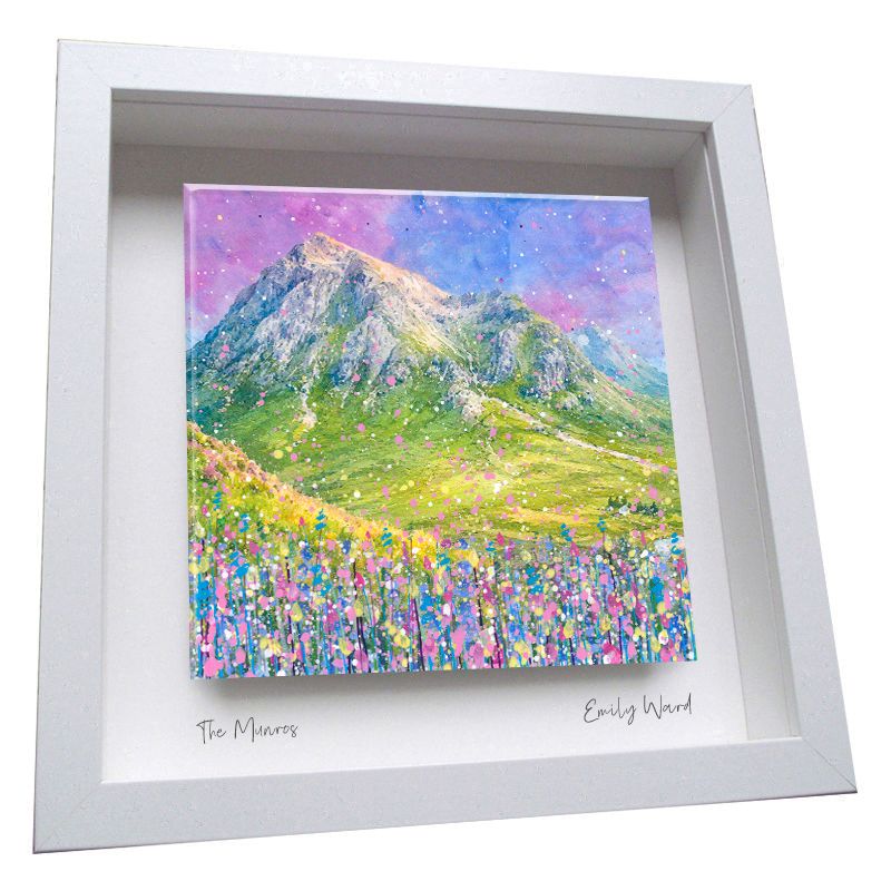 Munros Framed Ceramic Tile