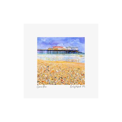 Cromer Pier Square Open Edition Print Cromer Pier Square Open Edition Print