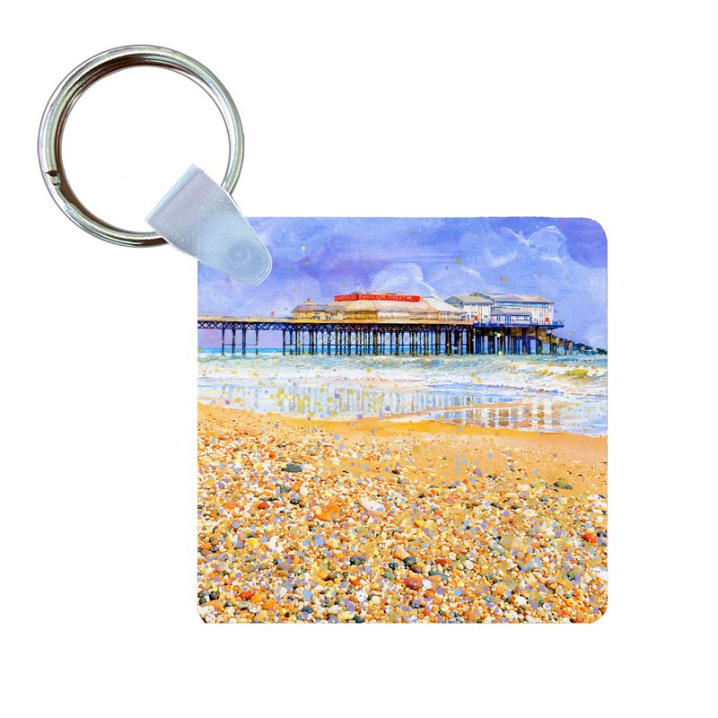 Cromer Pier Keyring