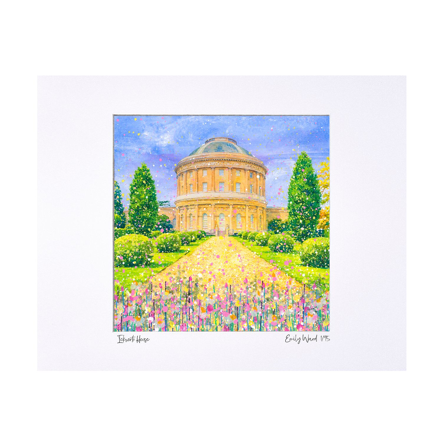 Ickworth House Limited Edition Print Ickworth House Limited Edition Print