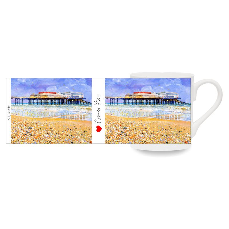 Cromer Pier Bone China Cup