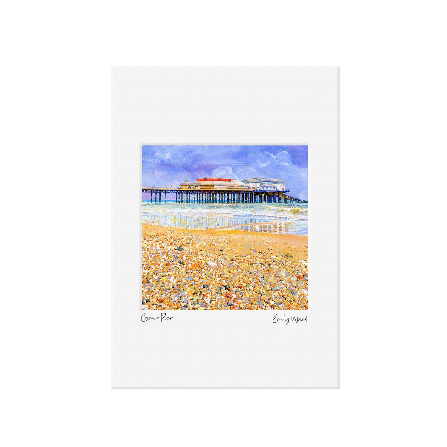 Cromer Pier Open Edition Print A4 Cromer Pier Open Edition Print A4