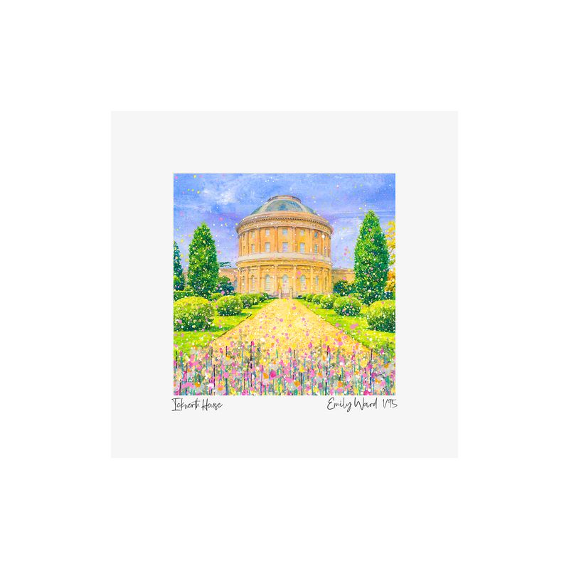 Ickworth House Square Open Edition Print