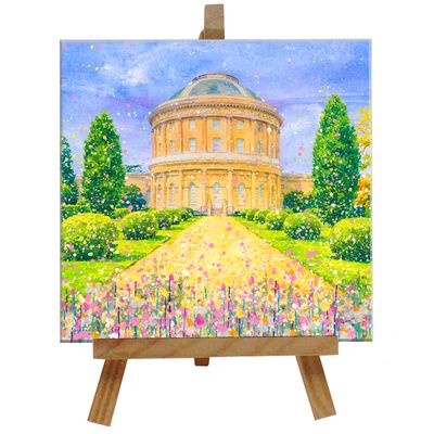 Ickworth House Tile with Easel